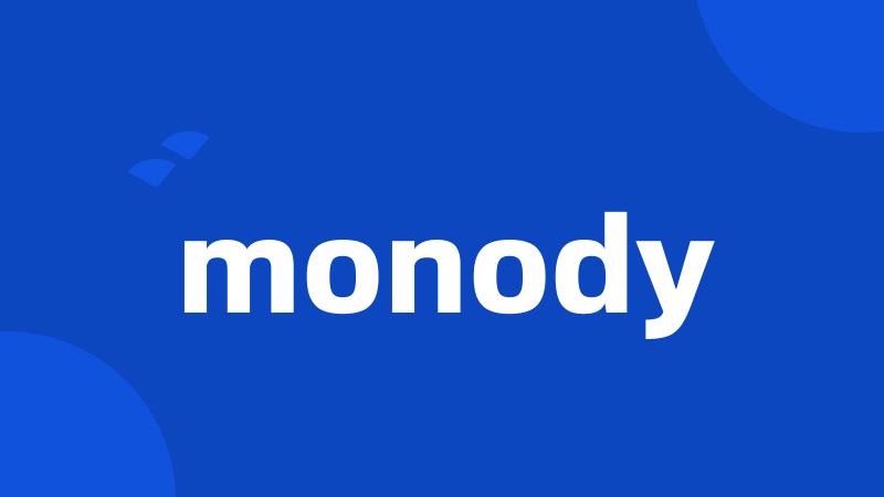 monody