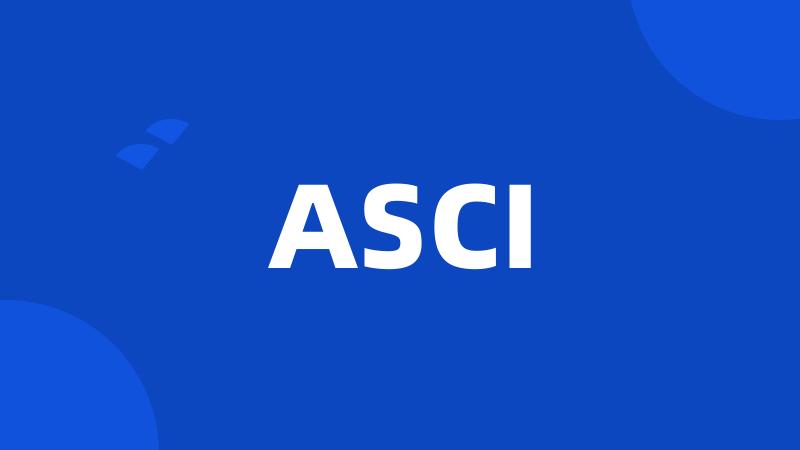 ASCI