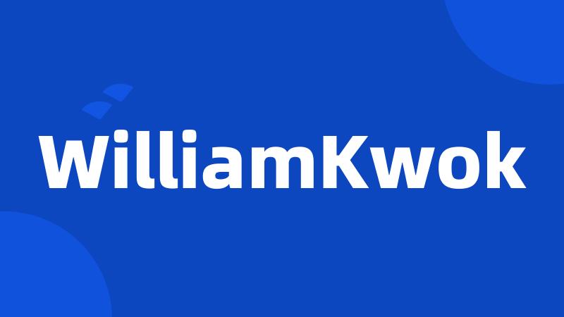 WilliamKwok