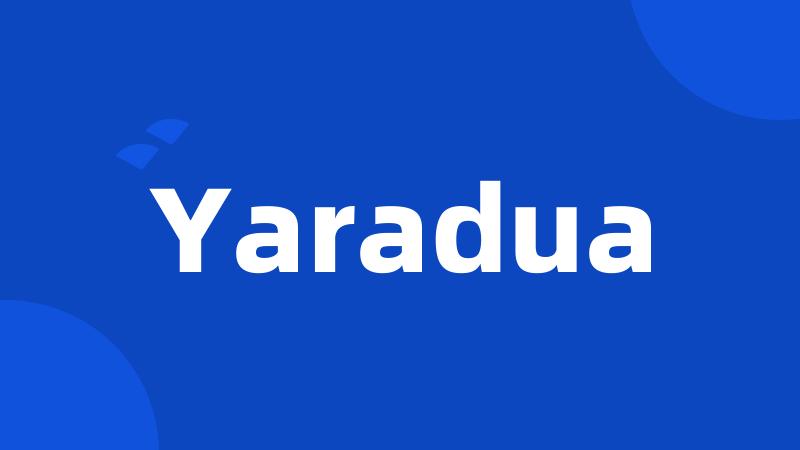 Yaradua