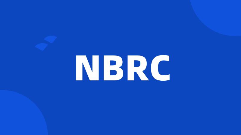 NBRC