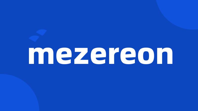 mezereon