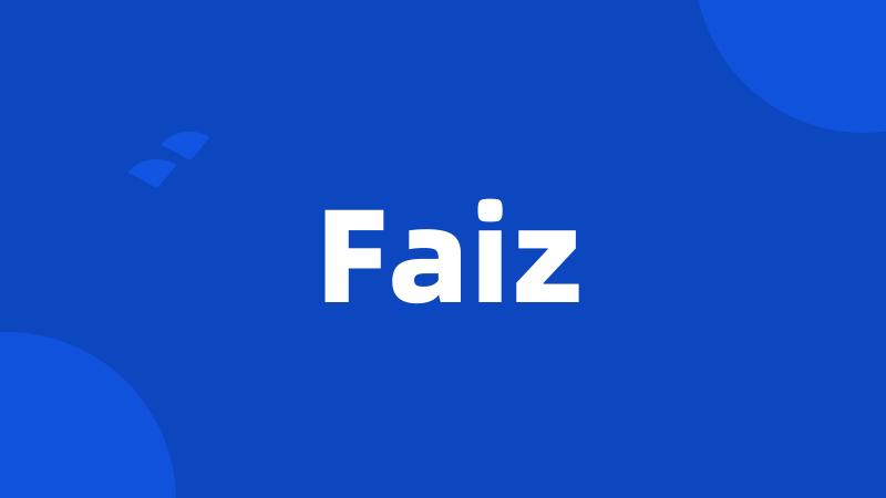 Faiz