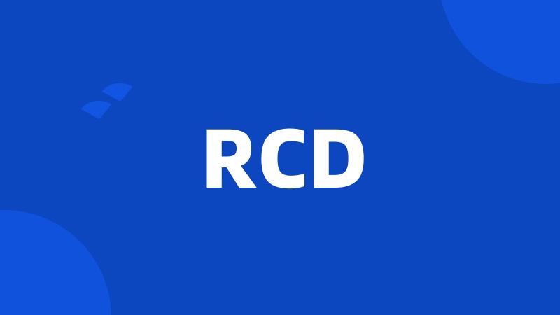 RCD