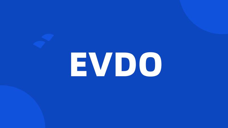 EVDO