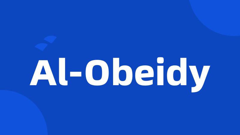 Al-Obeidy