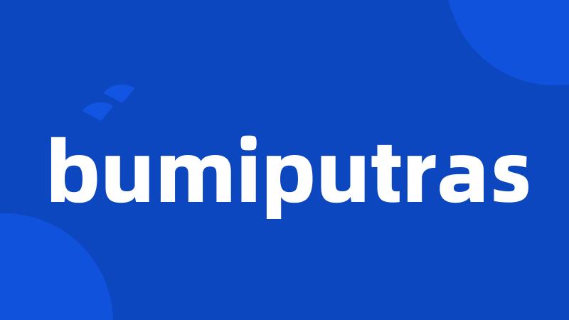 bumiputras