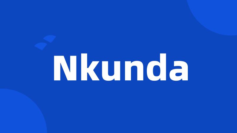 Nkunda