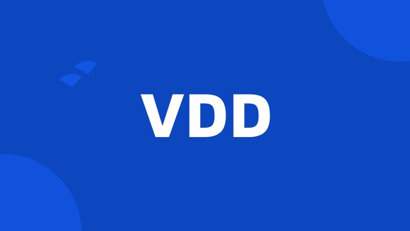 VDD