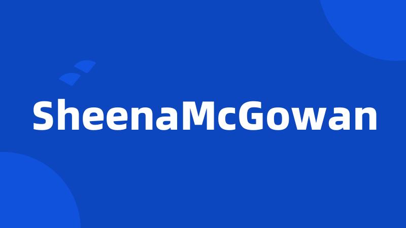 SheenaMcGowan