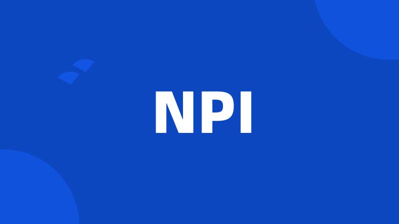 NPI