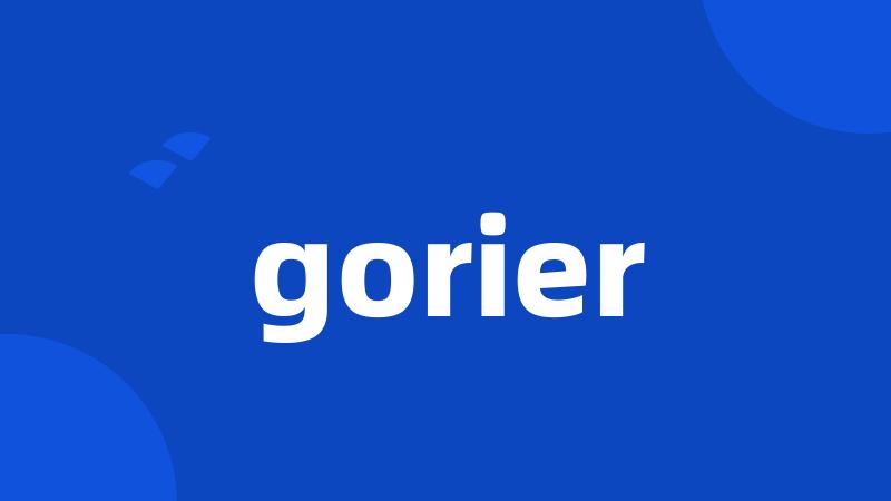 gorier