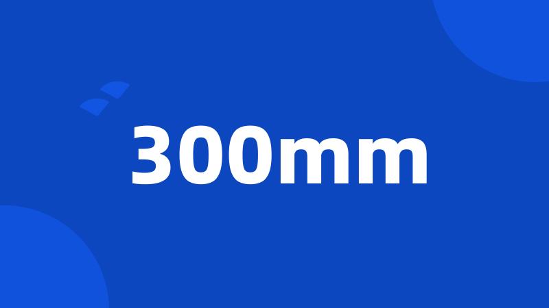 300mm