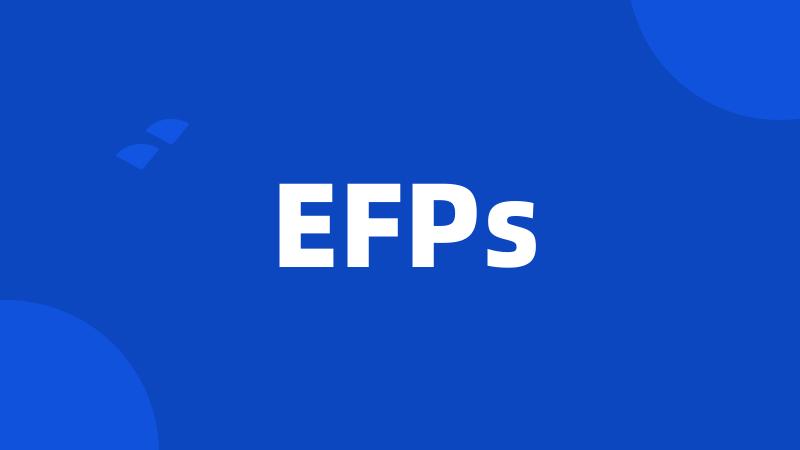 EFPs