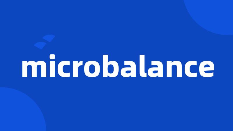 microbalance