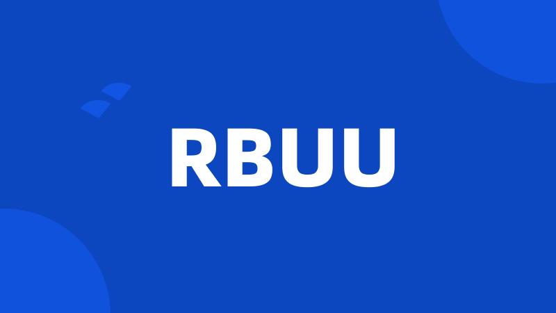 RBUU