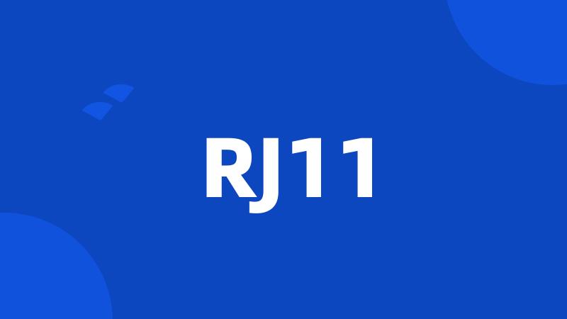 RJ11