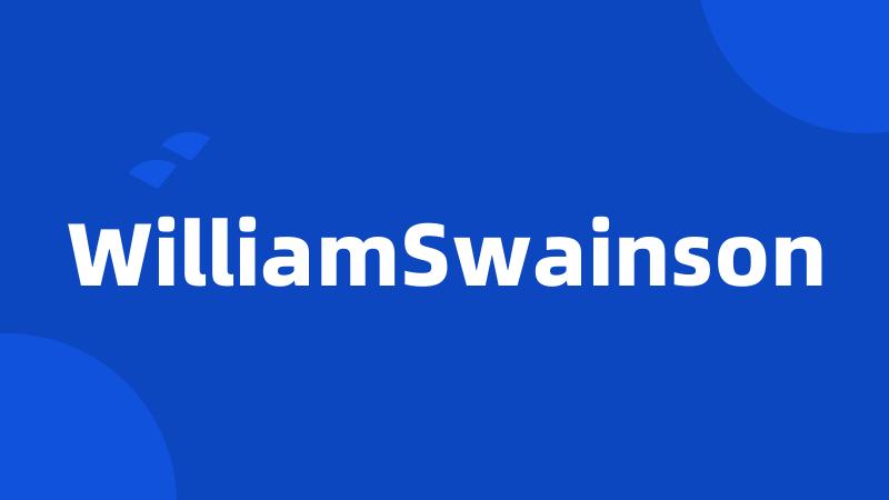 WilliamSwainson