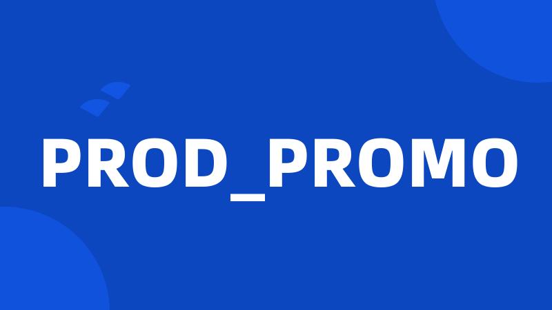 PROD_PROMO