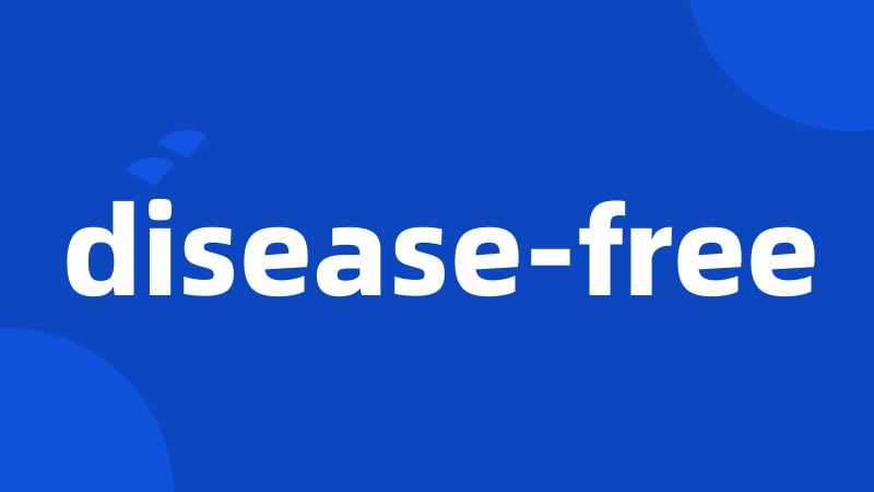 disease-free