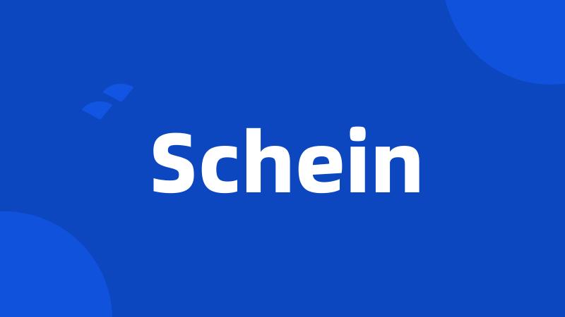 Schein