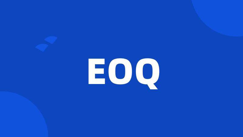 EOQ