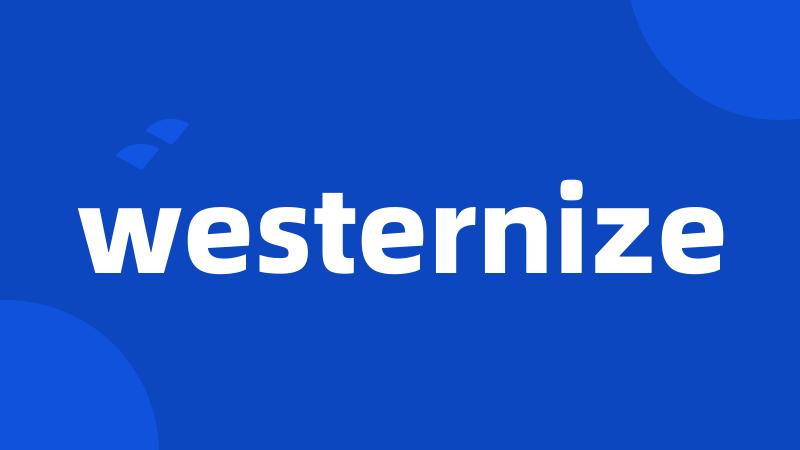 westernize