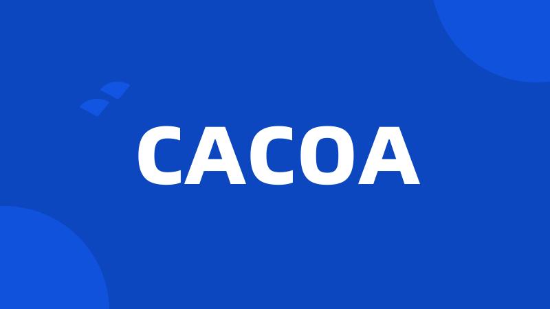 CACOA