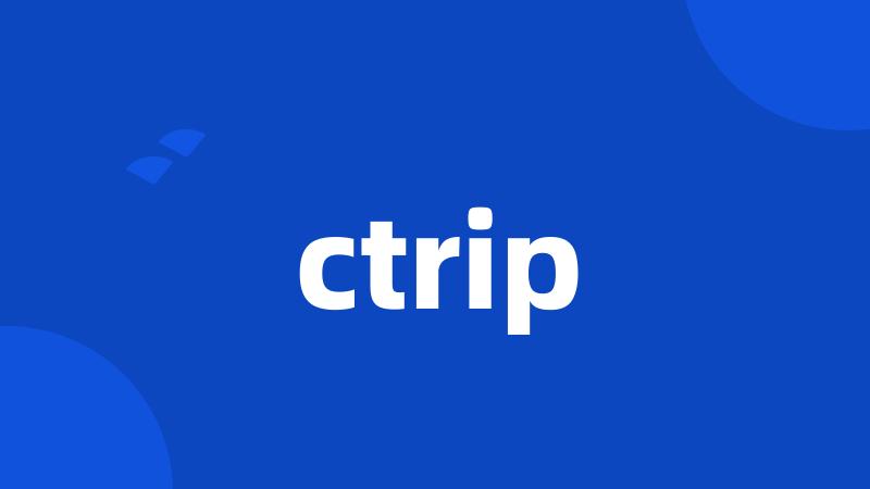 ctrip