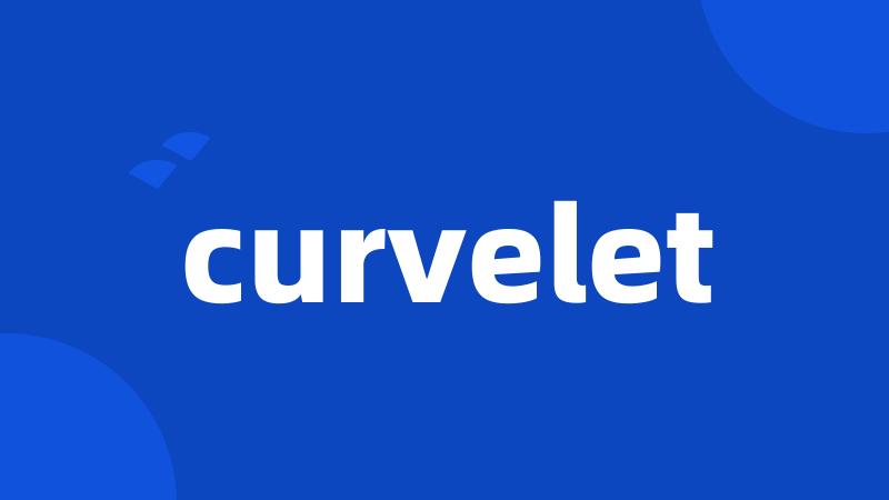 curvelet