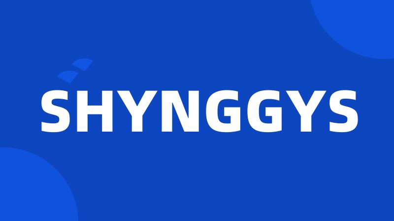 SHYNGGYS