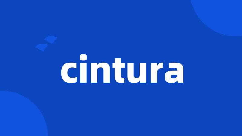 cintura