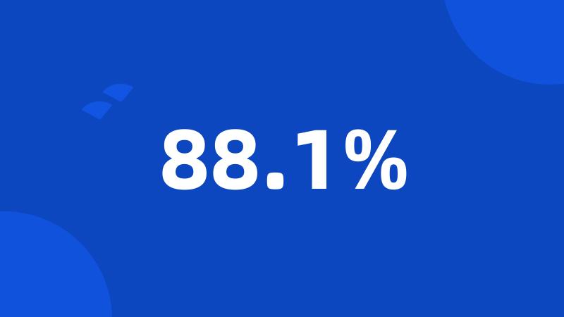 88.1%