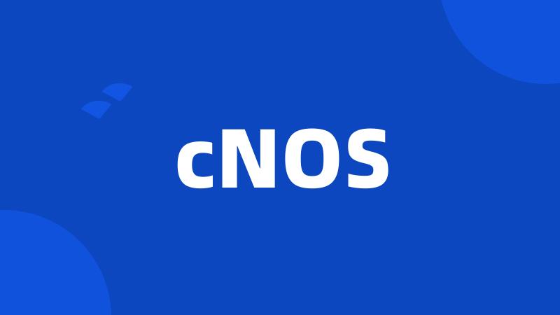 cNOS