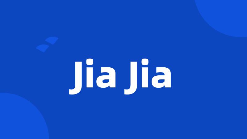 Jia Jia