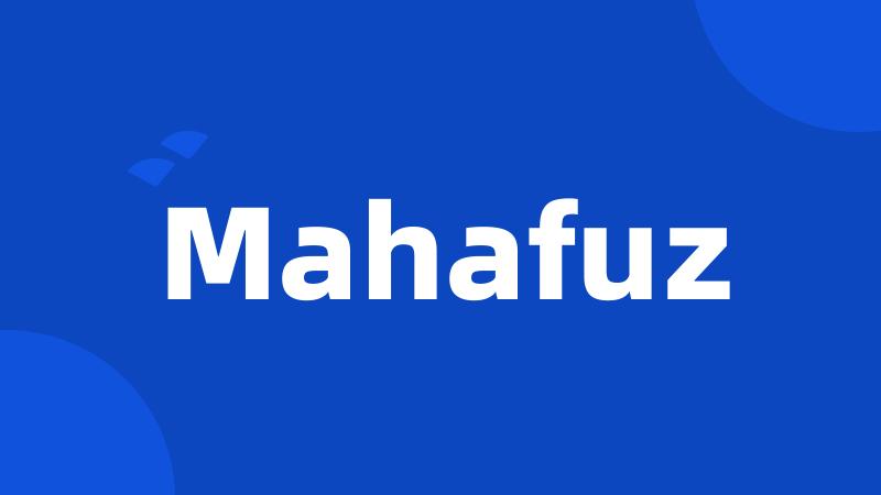 Mahafuz