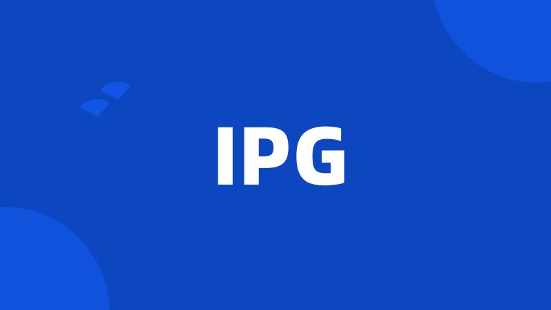 IPG