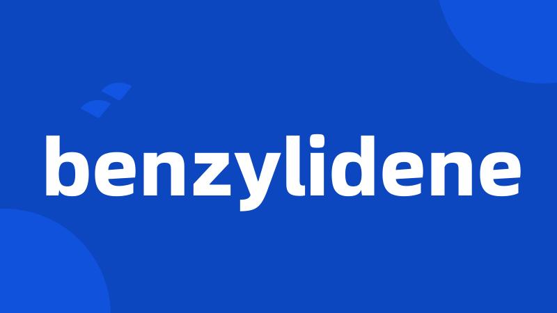 benzylidene