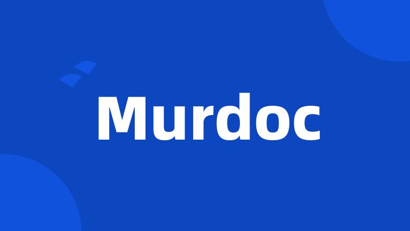 Murdoc