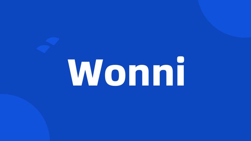 Wonni