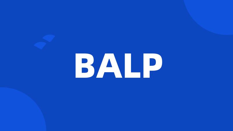 BALP