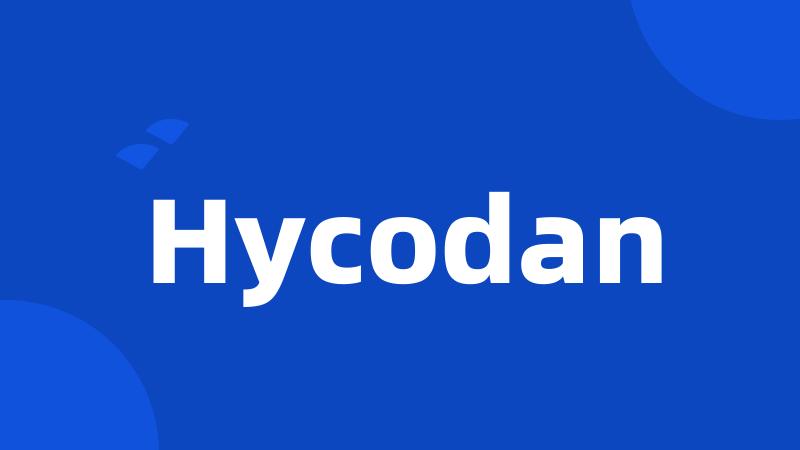 Hycodan