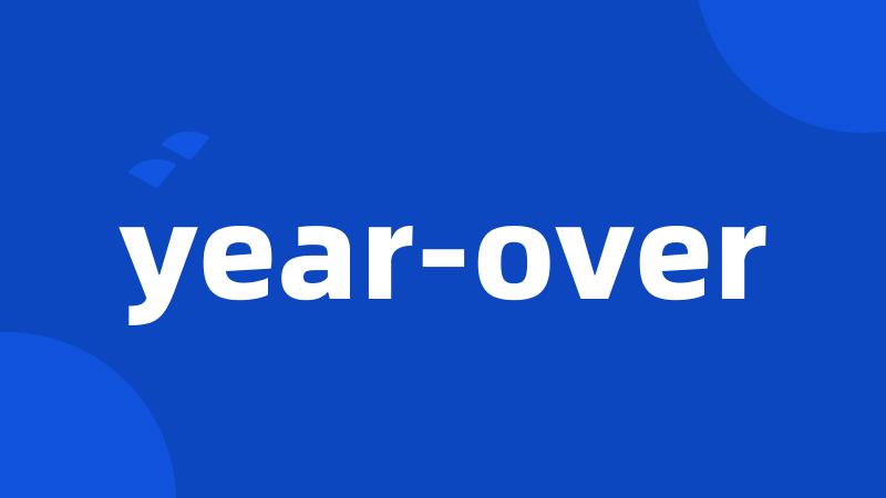 year-over