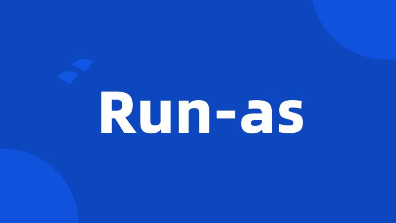 Run-as