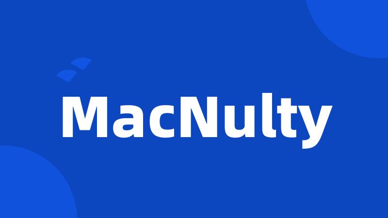 MacNulty