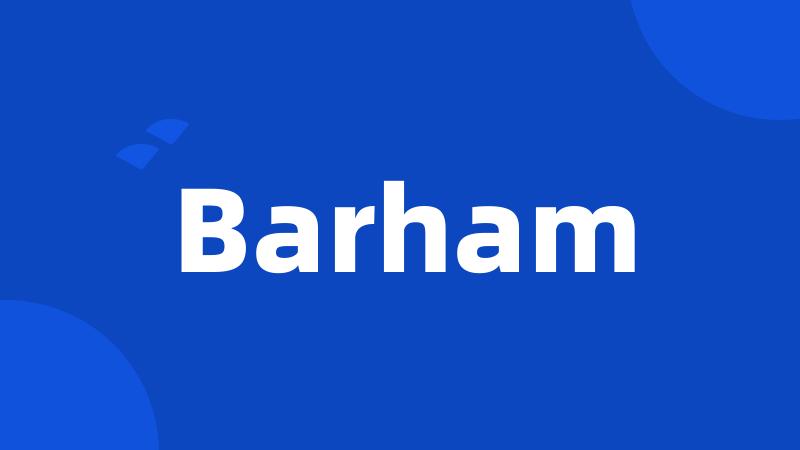 Barham