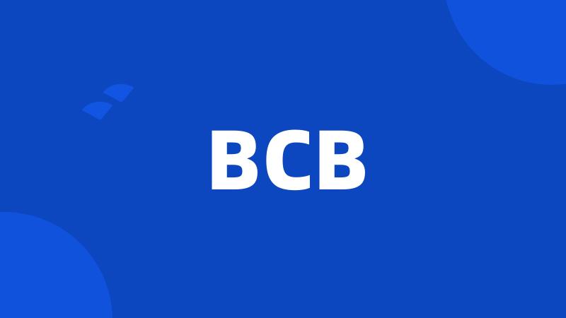 BCB