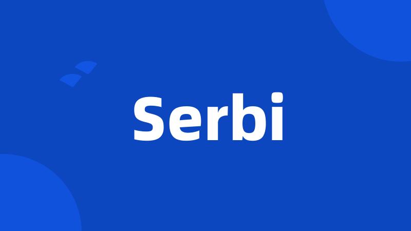 Serbi