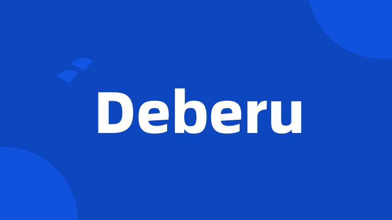 Deberu