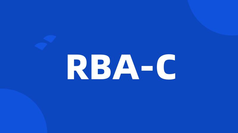 RBA-C